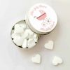 12 Personalised Baby Shower Favour Tins