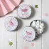 12 Personalised Baby Shower Favour Tins - Image 5