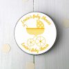 12 Personalised Baby Shower Favour Tins - Image 3