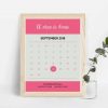 Best Day Personalised Fine Art Print - Image 3