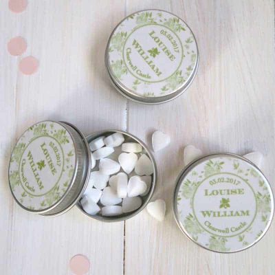 Personalised Mint Tins